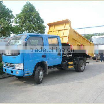 Dongfeng small refuse container dump truck ,garbage truck