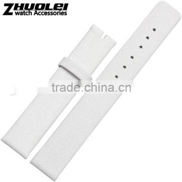 Cheap hotsale 12|14|16mm high quality genuine leather Watch strap Wholesale 3PCS