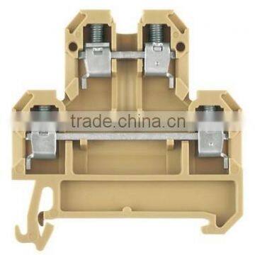 UL approval WEIDMULLER Modular 2-tier terminals model DK 4/35
