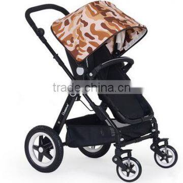 2016 New Design top seller good quality baby pram 3 in 1 with EN1888