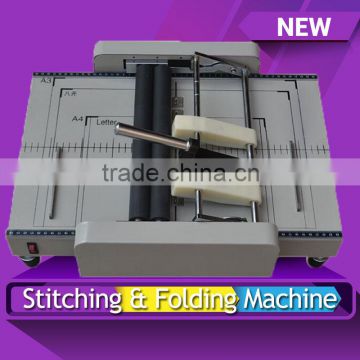 22) paper stitcher, saddle stitcher, book stitcher