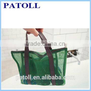 China wholesale cheap nylon mesh beach bag