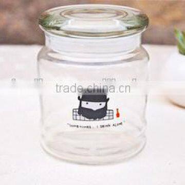 Cheap glass jar for candy for sale