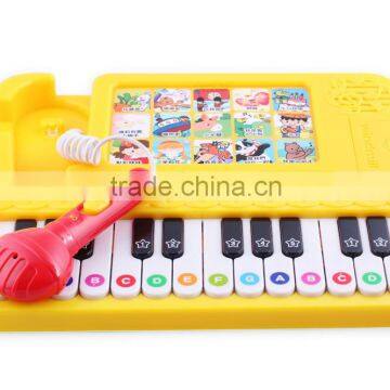 Wholesale custom ABS plastic kids toy piano for music education