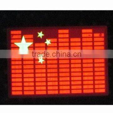LED Flashing Flag Printed T-shirt