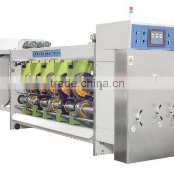 CLC-Q2 High Speed Flexo Printer Slotter Die-cutter Stacker Machine From GUANGZHOU
