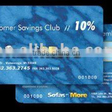 Plastic Discount card