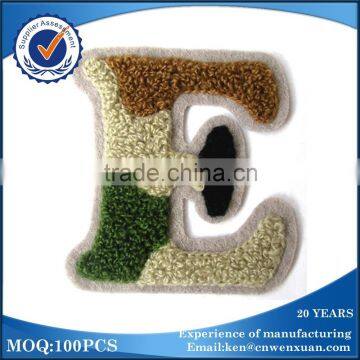 Hot sell customized chenille embroidery patches