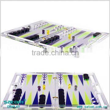 China new design Magnetic Folding Chess / Checkers / Backgammon