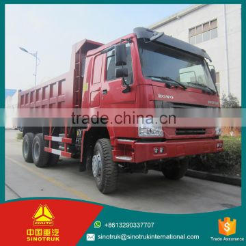 have a competitive price HOWO 6X4 dump truck / 10 wheel 371HP dump truck