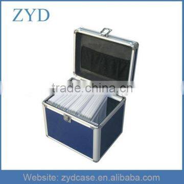 Portable100 CDs cd dvd aluminum storage case, ZYD-CD001