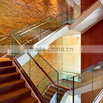 Stainless steel handrail stair handrail with AS/NZS2208:1996, BS6206, EN12150 certificate