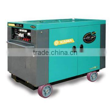 KAMA 15.625kva Single phase small diesel generator silent type