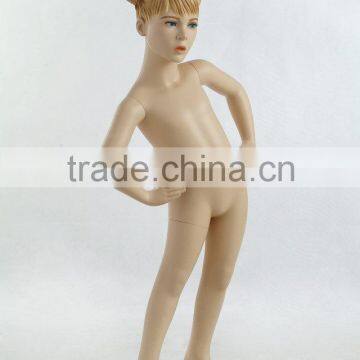 Fiberglass unbreakable girls mannequin