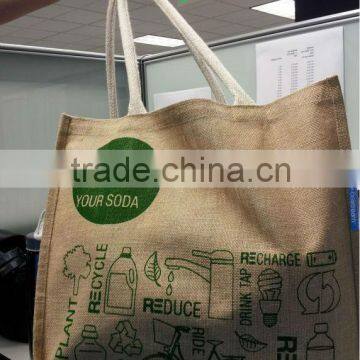 Jute Tote Bag with Lamination inside