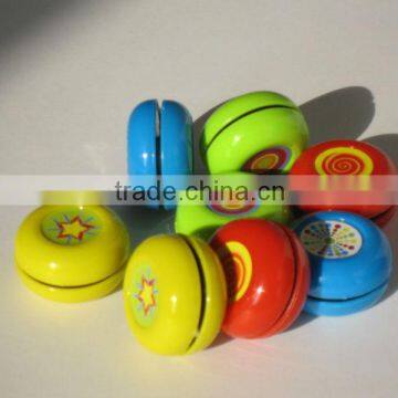 Promotinal plastic CHEAP mini HOT Yoyo ball with sticker yoyo ball retractable yoyo ball soft rubber yoyo ball super