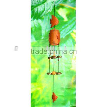 bamboo with bell wind chime