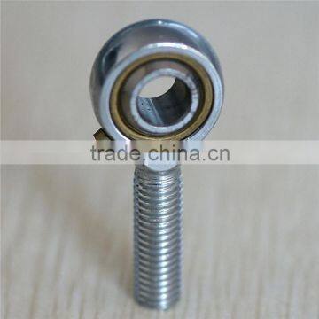 POS series spherical plain bearing and rod ends requiring maintenance connecting rod bearing with male thread on rod body