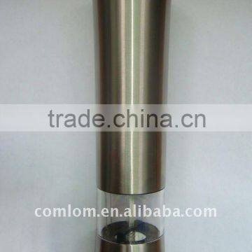 stainless steel electric pepper mill