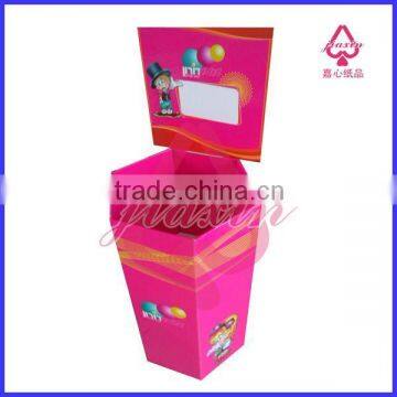 supermarket paper dump bin display unit/stand