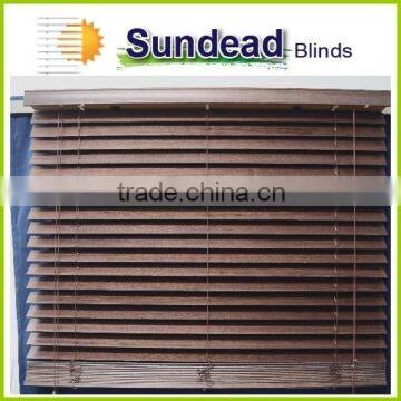 25 mm Wood Blinds to bring natural style at home & mini blinds