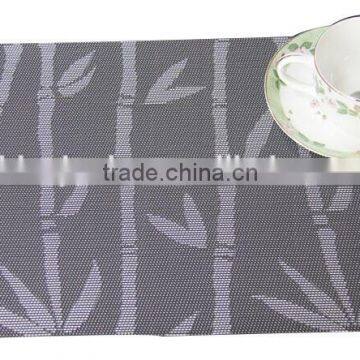 Bamboo Jacquard PVC Table Placemats