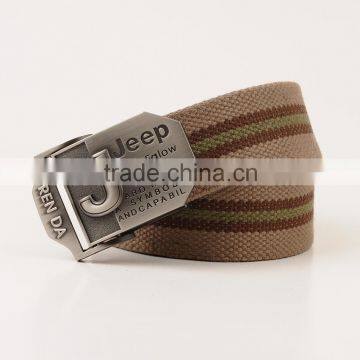 Colorful Fashion Women/men's Cloth Braided Belt With Adjustable Buckles photo-3