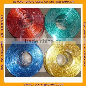 Transparent Red Microphone Cable Clear Mic Cable photo-4