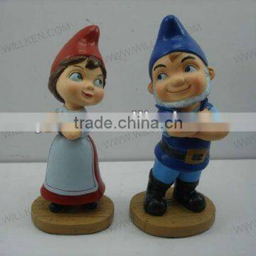 Resin OEM gnomes figurines