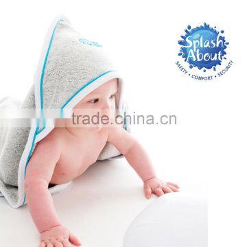 Hot Sale	vendor Naturally Splash About Bamboo Charcoal cotton	bacterial protection taiwan Apres Splash Hooded Towel