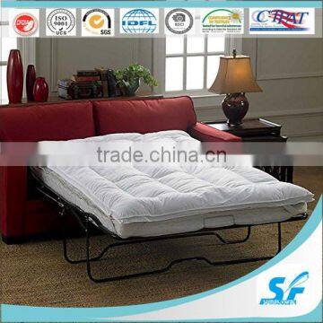 single bed size mattress topper cotton microfiber mattress pad