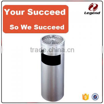 Fashion Round Stainless Steel Bin