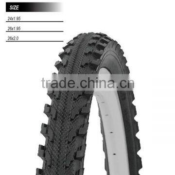 High quality mountain bike tire 24x1.95 26x1.75 26x2.125 26x1.95 26x2.0 mountain bicycle tire