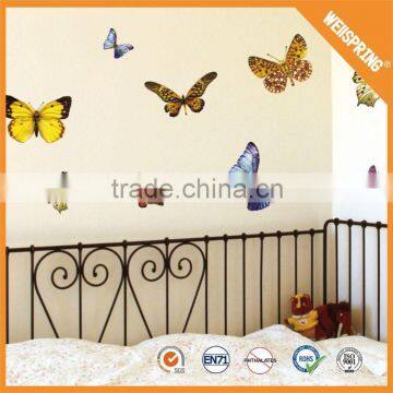 Warm decor vivid removable room decor 3d wall stickers