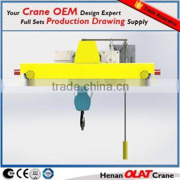 Single beam electirc overhead crane