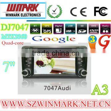 DJ7047 7" 2din HD Touch Screen Car DVD Player Radio A3 GPS TV 3G IPOD VMCD6 BT etc