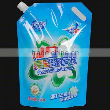 Good quality stand up pouch with spout top