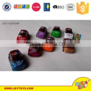 Defferent Design Promotion 5CM Solid and Transparent Color Pull Back Cartoon Car Toys for Kids photo-2
