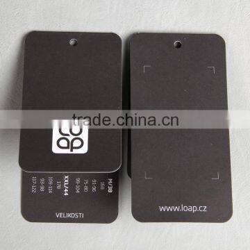 Paper Hangtag With Size for Driving Overcoat photo-3