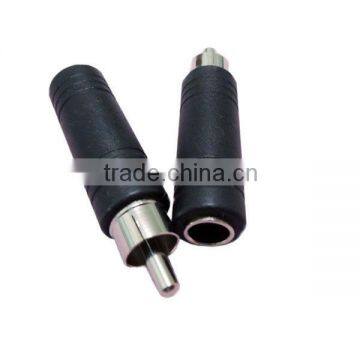 RCA Male to 6.5 Female Black