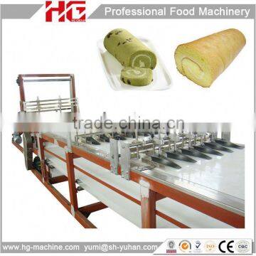 Fully automatic Swiss roll assemble line