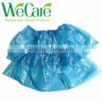 Blue Disposable Shoe Cover with Elastic