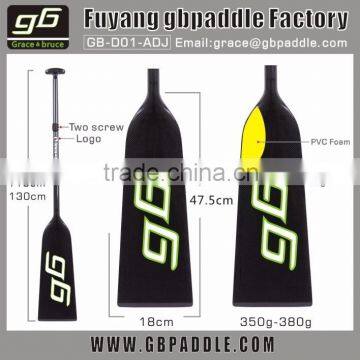 adjustable full carbon dragon boat paddle with IDBF