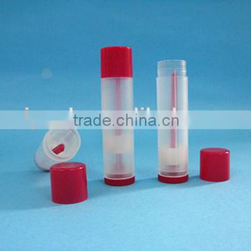 5g-15g empty lip balm container/tubes, plastic twist up tube container