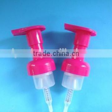 40mm long neck foaming pump, plastic hand soap pump, plastic pump sprayer