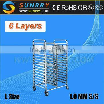 Trolley Move/Stainless Steel Food Trolley/Meat Trolley (SY-TR26A SUNRRY)