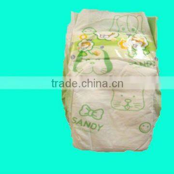 adjustable poly bag free breathing baby diaper