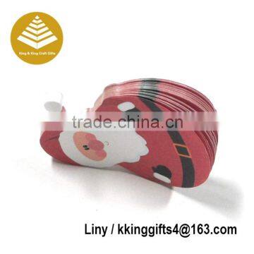 Custom design logo printing digital notepad funny shaped notepads magnetic sticky memo pad