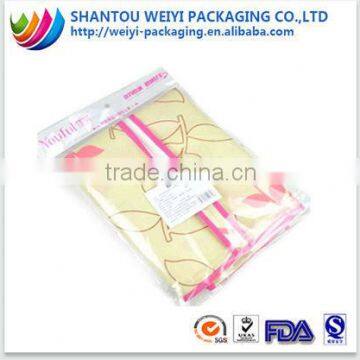 Header OPP Self-Adhesive platic Bag with custom printing