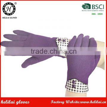 HELILAI Gloves Manufacturer Ladies Spandex Gloves For Smart Phone